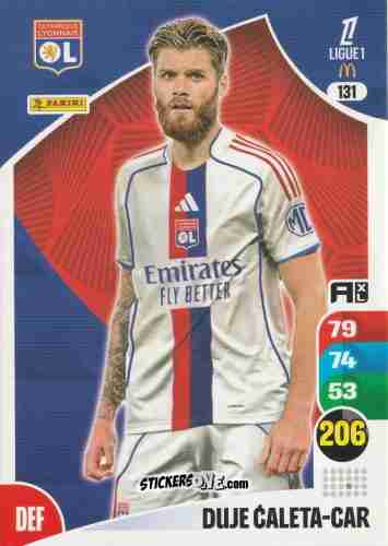 Cromo Duje Ćaleta-Car - Ligue 1 2025-2026. Adrenalyn XL
 n. 131 - Panini