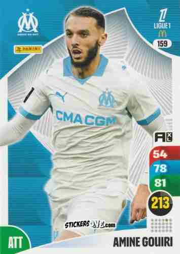 Sticker Amine Gouiri - Ligue 1 2025-2026. Adrenalyn XL
 n. 159 - Panini