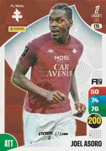 Figurina Joel Asoro - Ligue 1 2025-2026. Adrenalyn XL
 n. 175 - Panini