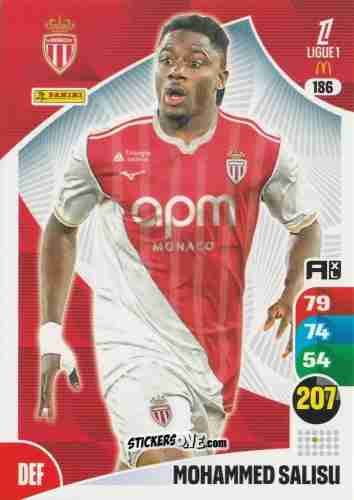 Cromo Mohammed Salisu - Ligue 1 2025-2026. Adrenalyn XL
 n. 186 - Panini