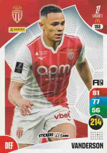 Cromo Vanderson - Ligue 1 2025-2026. Adrenalyn XL
 n. 188 - Panini