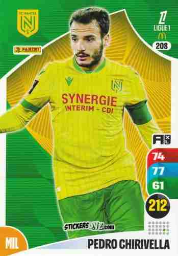 Cromo Pedro Chirivella - Ligue 1 2025-2026. Adrenalyn XL
 n. 208 - Panini