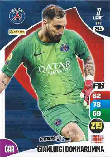 Sticker Gianluigi Donnarumma - Ligue 1 2025-2026. Adrenalyn XL
 n. 254 - Panini