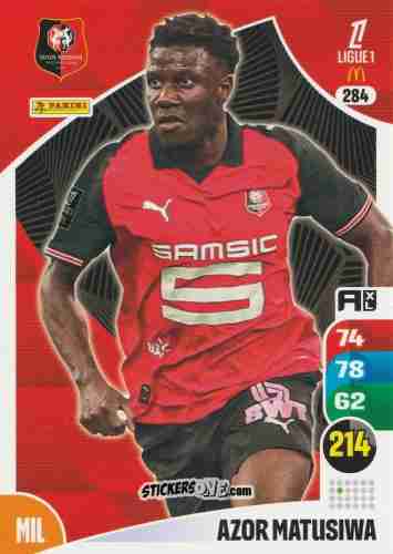 Cromo Azor Matusiwa - Ligue 1 2025-2026. Adrenalyn XL
 n. 284 - Panini