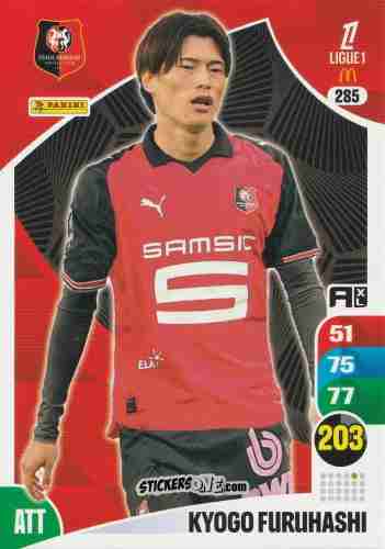 Sticker Kyōgo Furuhashi - Ligue 1 2025-2026. Adrenalyn XL
 n. 285 - Panini