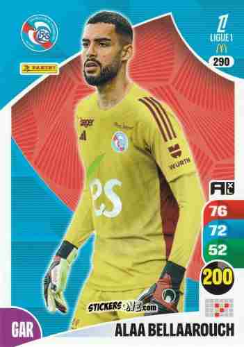 Figurina Alaa Bellaarouch - Ligue 1 2025-2026. Adrenalyn XL
 n. 290 - Panini
