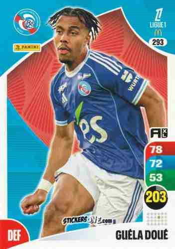 Sticker Guéla Doué - Ligue 1 2025-2026. Adrenalyn XL
 n. 293 - Panini