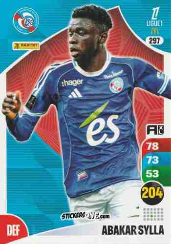 Figurina Abakar Sylla - Ligue 1 2025-2026. Adrenalyn XL
 n. 297 - Panini