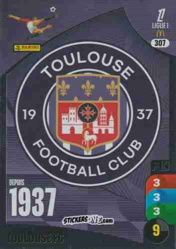 Cromo Écusson - Ligue 1 2025-2026. Adrenalyn XL
 n. 307 - Panini