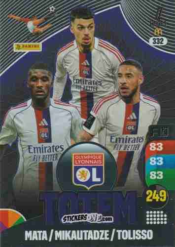 Cromo Card 332 - Ligue 1 2025-2026. Adrenalyn XL
 n. 332 - Panini