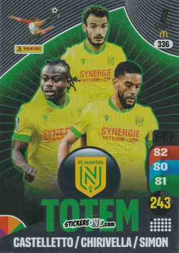 Sticker Card 336 - Ligue 1 2025-2026. Adrenalyn XL
 n. 336 - Panini