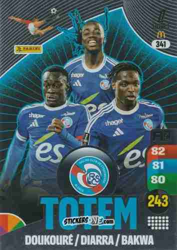 Cromo Card 341 - Ligue 1 2025-2026. Adrenalyn XL
 n. 341 - Panini