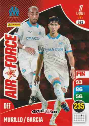 Cromo Ulisses Garcia / Michael Amir Murillo - Ligue 1 2025-2026. Adrenalyn XL
 n. 373 - Panini