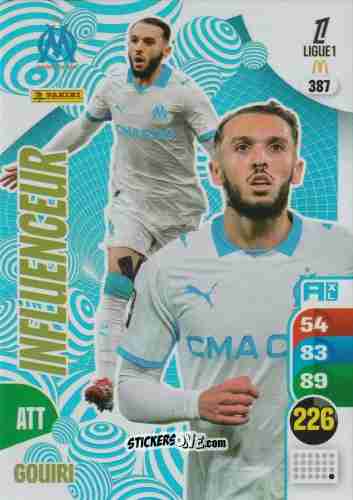 Sticker Amine Gouiri - Ligue 1 2025-2026. Adrenalyn XL
 n. 387 - Panini