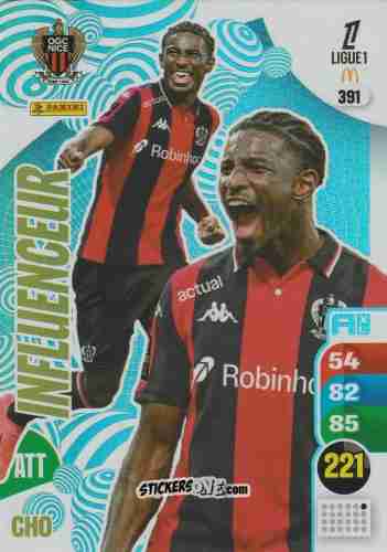 Cromo Mohamed-Ali Cho - Ligue 1 2025-2026. Adrenalyn XL
 n. 391 - Panini