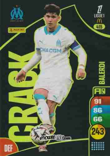 Sticker Leonardo Balerdi - Ligue 1 2025-2026. Adrenalyn XL
 n. 415 - Panini