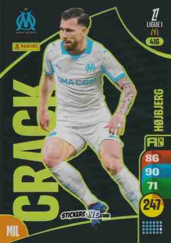 Figurina Pierre-Emile Højbjerg - Ligue 1 2025-2026. Adrenalyn XL
 n. 416 - Panini