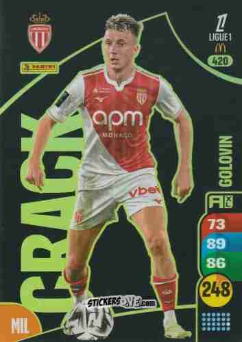 Figurina Aleksandr Golovin - Ligue 1 2025-2026. Adrenalyn XL
 n. 420 - Panini