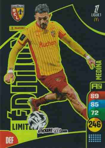 Cromo Facundo Medina - Ligue 1 2025-2026. Adrenalyn XL
 n. LE1 - Panini
