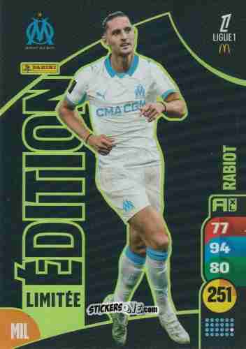 Cromo Adrien Rabiot - Ligue 1 2025-2026. Adrenalyn XL
 n. LE9 - Panini