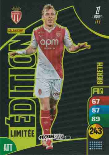 Cromo Mike Biereth - Ligue 1 2025-2026. Adrenalyn XL
 n. LE12 - Panini