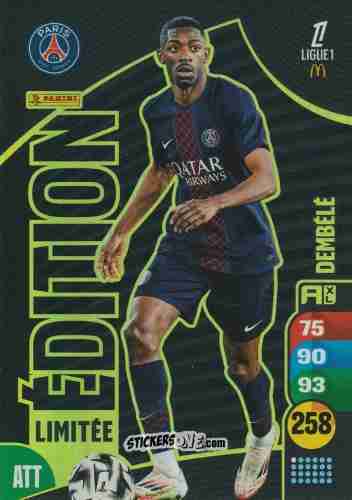 Figurina Ousmane Dembélé - Ligue 1 2025-2026. Adrenalyn XL
 n. LE17 - Panini