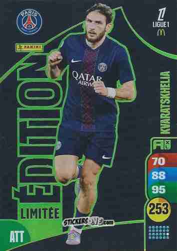 Cromo Khvicha Kvaratskhelia - Ligue 1 2025-2026. Adrenalyn XL
 n. LE20 - Panini