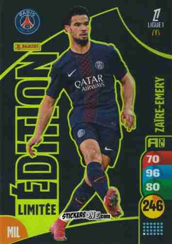 Sticker Warren Zaïre-Emery - Ligue 1 2025-2026. Adrenalyn XL
 n. LE23 - Panini