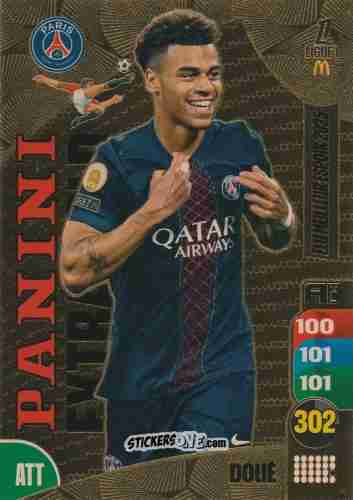 Cromo Desire Doue - Ligue 1 2025-2026. Adrenalyn XL
 n. EG - Panini