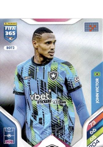 Cromo John Victor - Fifa 365: 2025-2026. Adrenalyn Xl n. BOT2 - Panini