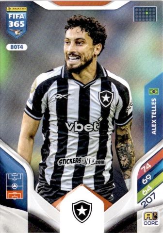 Cromo Alex Telles - Fifa 365: 2025-2026. Adrenalyn Xl n. BOT4 - Panini