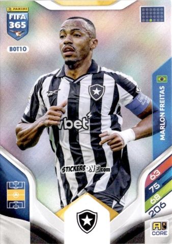 Cromo Marlon Freitas - Fifa 365: 2025-2026. Adrenalyn Xl n. BOT10 - Panini
