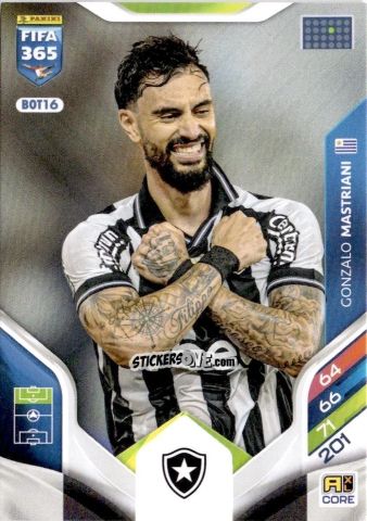 Cromo Gonzalo Mastriani - Fifa 365: 2025-2026. Adrenalyn Xl n. BOT16 - Panini
