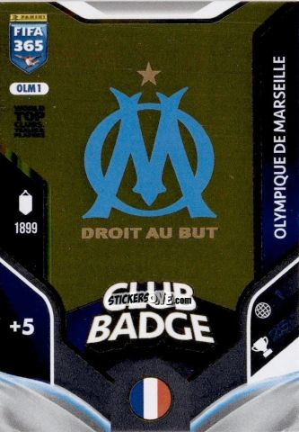 Figurina Club Badge - Fifa 365: 2025-2026. Adrenalyn Xl n. OLM1 - Panini
