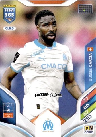 Figurina Ulisses García - Fifa 365: 2025-2026. Adrenalyn Xl n. OLM5 - Panini