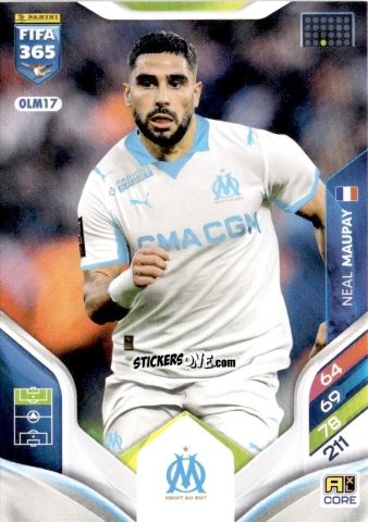 Cromo Neal Maupay - Fifa 365: 2025-2026. Adrenalyn Xl n. OLM17 - Panini