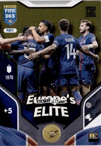 Cromo Europe's Elite - Fifa 365: 2025-2026. Adrenalyn Xl n. PAS1 - Panini