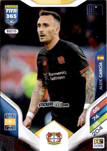 Cromo Aleix García - Fifa 365: 2025-2026. Adrenalyn Xl n. BLE10 - Panini