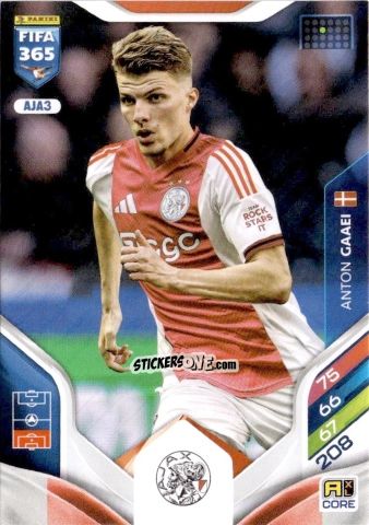 Cromo Anton Gaaei - Fifa 365: 2025-2026. Adrenalyn Xl n. AJA3 - Panini