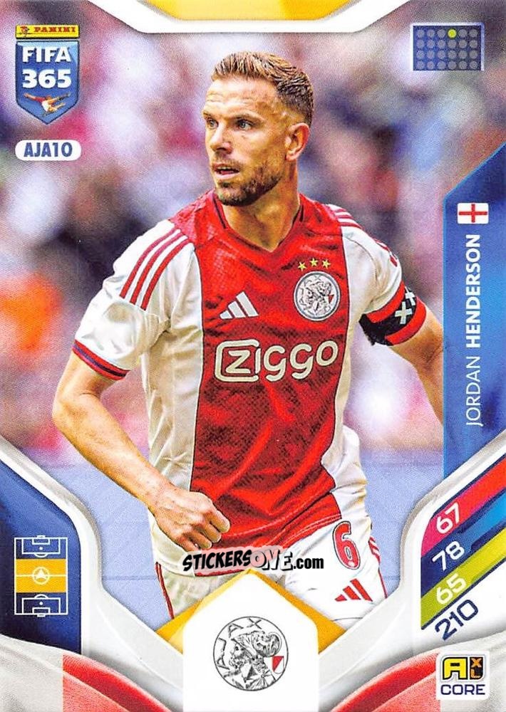 Sticker Jordan Henderson - Fifa 365: 2025-2026. Adrenalyn Xl n. AJA10 - Panini