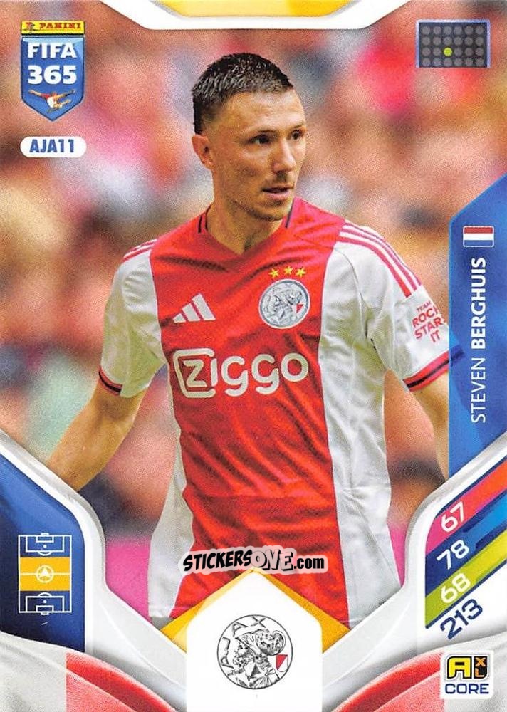 Cromo Steven Berghuis - Fifa 365: 2025-2026. Adrenalyn Xl n. AJA11 - Panini