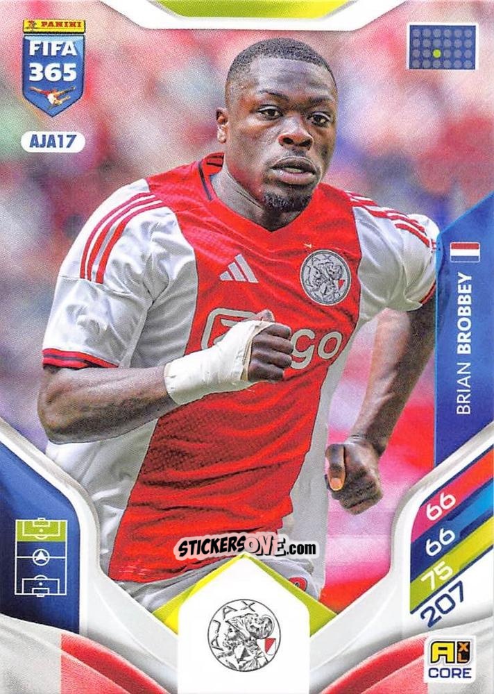 Sticker Brian Brobbey - Fifa 365: 2025-2026. Adrenalyn Xl n. AJA17 - Panini