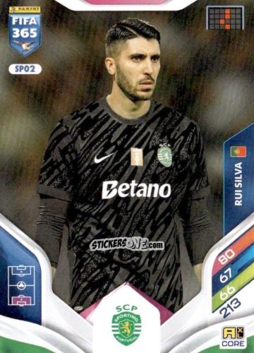 Sticker Rui Silva - Fifa 365: 2025-2026. Adrenalyn Xl n. SPO2 - Panini