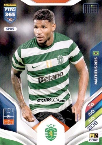 Sticker Matheus Reis - Fifa 365: 2025-2026. Adrenalyn Xl n. SPO5 - Panini