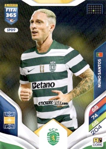 Sticker Nuno Santos - Fifa 365: 2025-2026. Adrenalyn Xl n. SPO9 - Panini