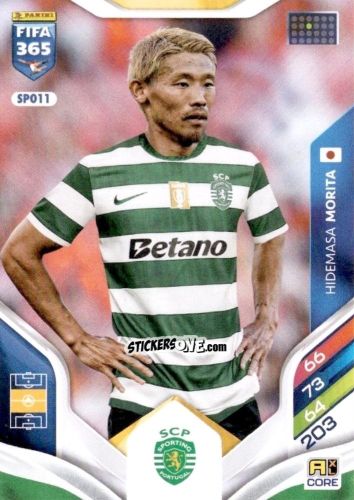 Sticker Hidemasa Morita - Fifa 365: 2025-2026. Adrenalyn Xl n. SPO11 - Panini