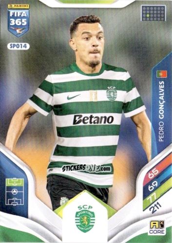 Sticker Pedro Gonçalves - Fifa 365: 2025-2026. Adrenalyn Xl n. SPO14 - Panini