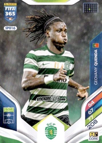 Cromo Geovany Quenda - Fifa 365: 2025-2026. Adrenalyn Xl n. SPO16 - Panini