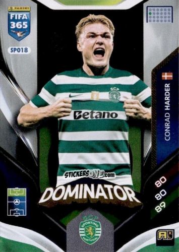 Cromo Conrad Harder - Fifa 365: 2025-2026. Adrenalyn Xl n. SPO18 - Panini