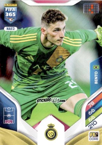 Sticker Bento - Fifa 365: 2025-2026. Adrenalyn Xl n. NAS2 - Panini